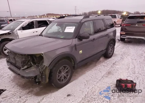 2021 Ford Bronco Sport Big Bend from USA, damaged, VIN 3FMCR9B64MRA92739